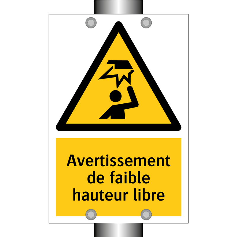 Avertissement de faible hauteur libre