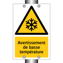 Avertissement de basse température