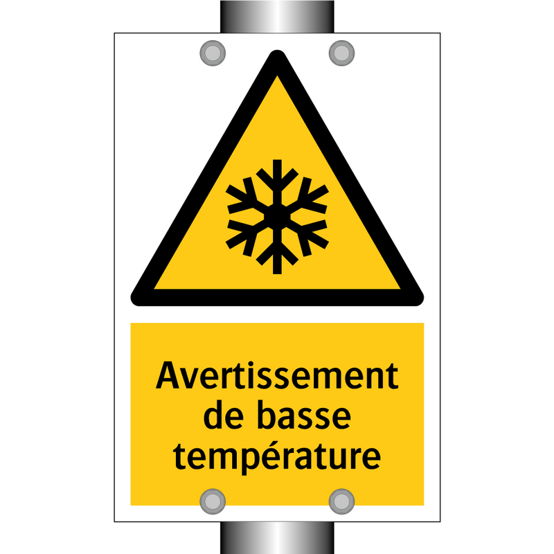 Avertissement de basse température