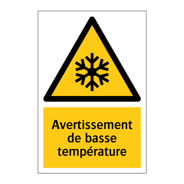 Avertissement de basse température