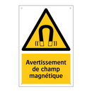 Avertissement de champ magnétique