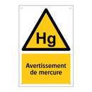 Avertissement de mercure