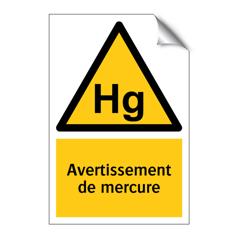 Avertissement de mercure