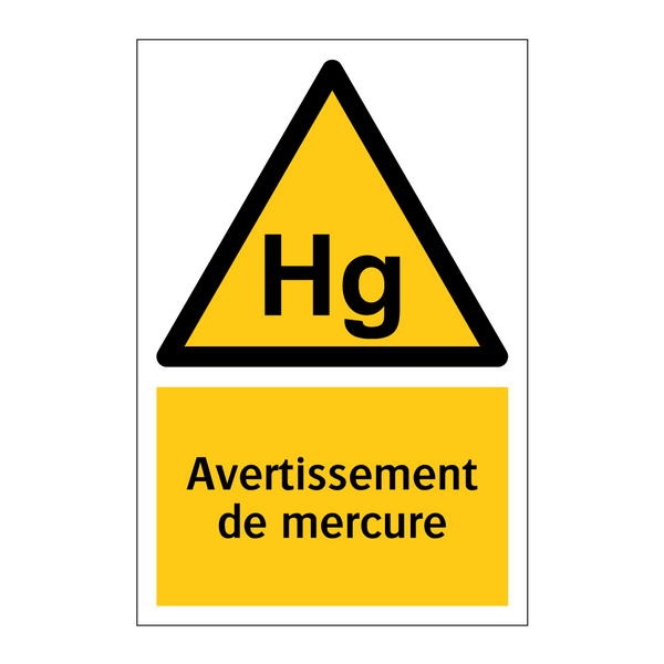 Avertissement de mercure