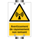 Avertissement de rayonnement non ionisant