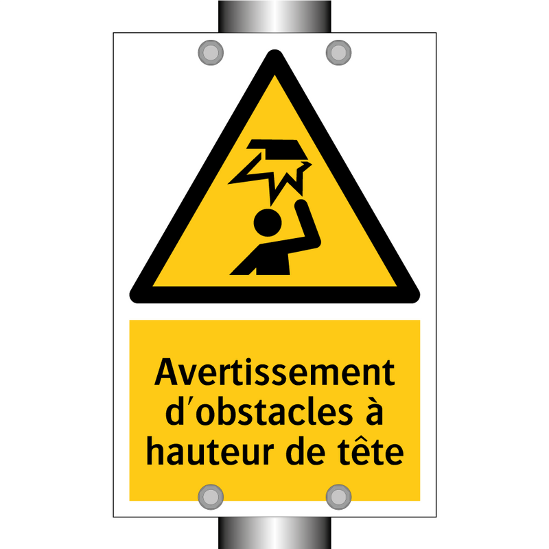 Avertissement d'obstacles à hauteur de tête