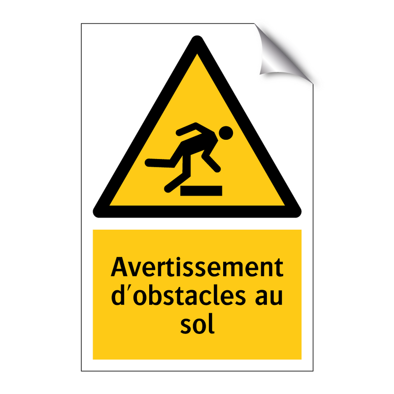 Avertissement d'obstacles au sol
