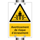 Avertissement de risque d'écrasement