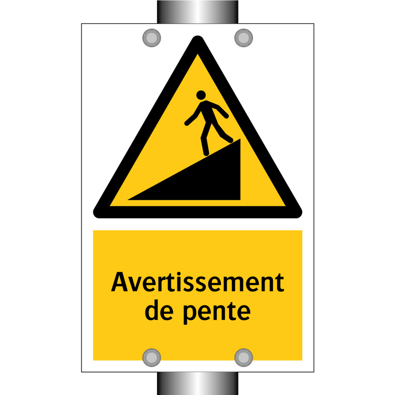 Avertissement de pente