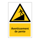 Avertissement de pente