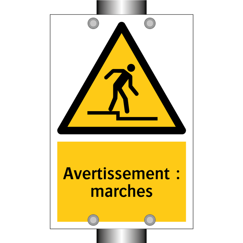 Avertissement : marches