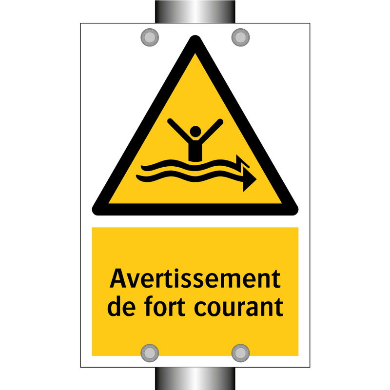 Avertissement de fort courant