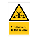 Avertissement de fort courant