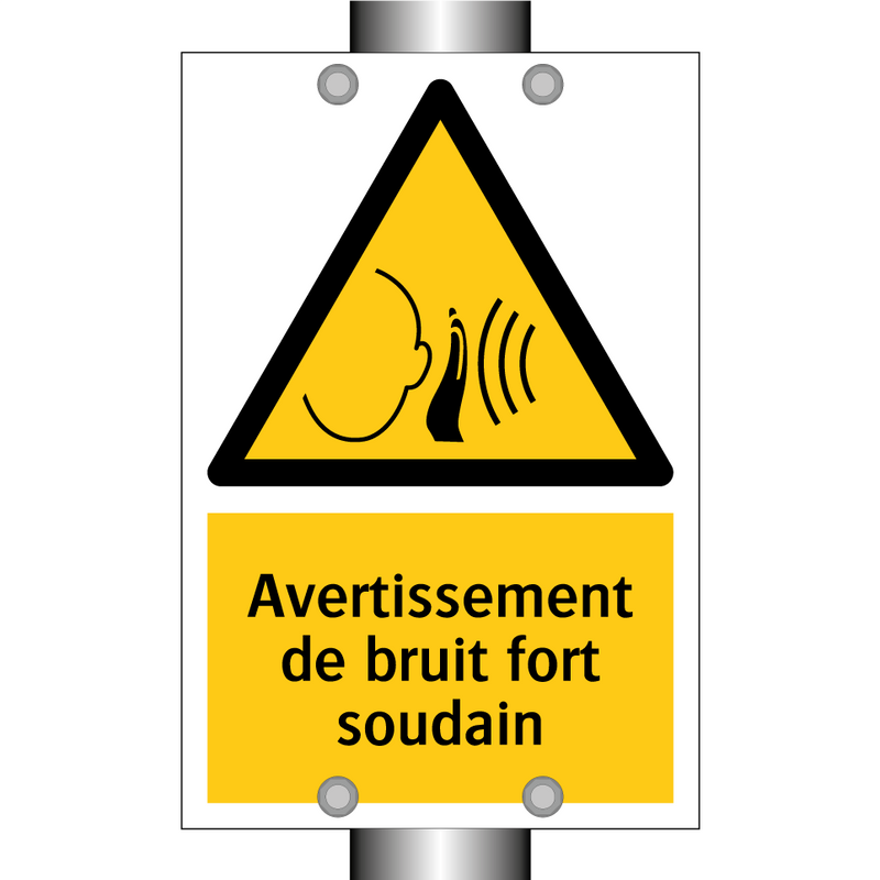 Avertissement de bruit fort soudain