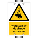 Avertissement de charge suspendue