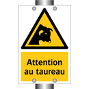 Attention au taureau