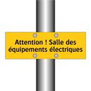 Attention ! Salle des équipements électriques