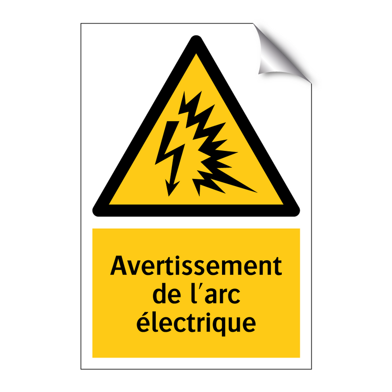 Avertissement de l'arc électrique