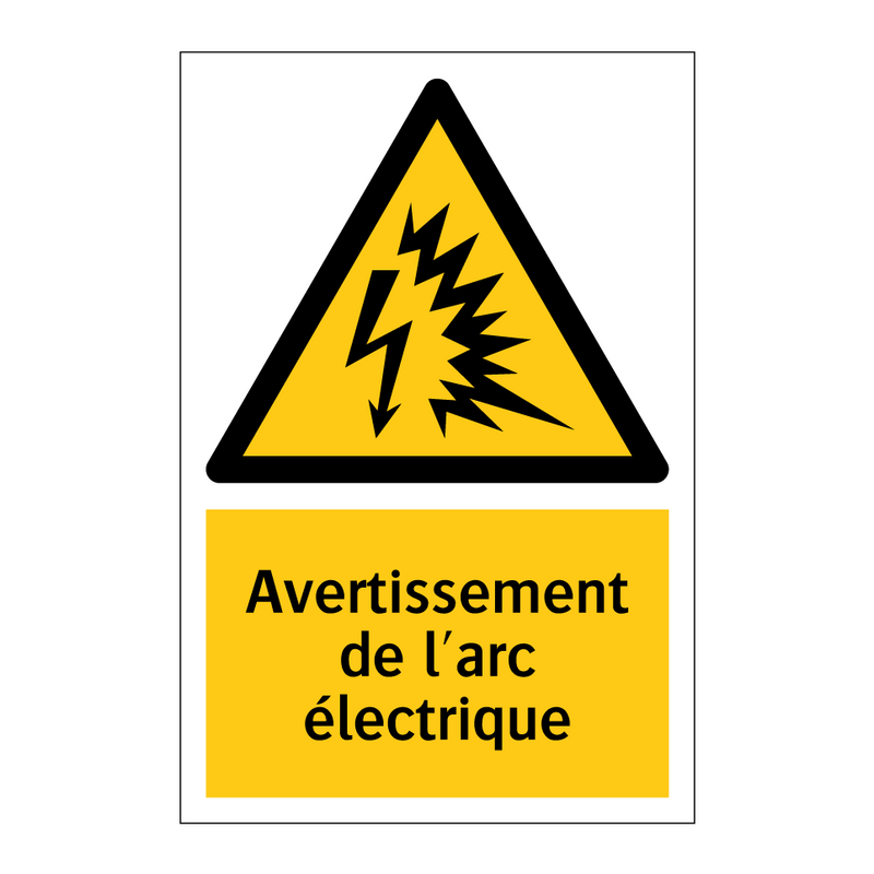 Avertissement de l'arc électrique