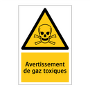 Avertissement de gaz toxiques