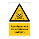 Avertissement de substances toxiques