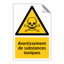Avertissement de substances toxiques