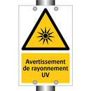 Avertissement de rayonnement UV