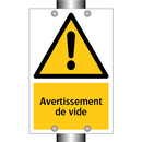 Avertissement de vide