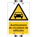Avertissement de circulation de véhicules
