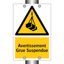 Avertissement Grue Suspendue