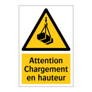 Attention Chargement en hauteur
