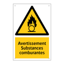 Avertissement Substances comburantes