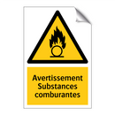 Avertissement Substances comburantes