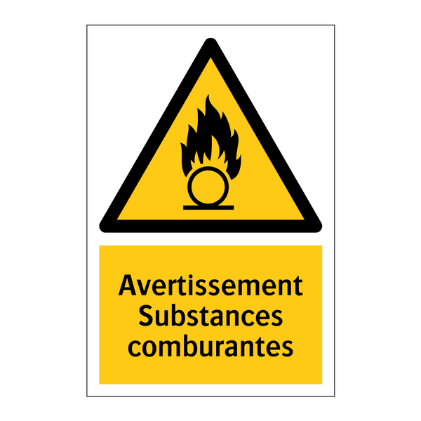 Avertissement Substances comburantes