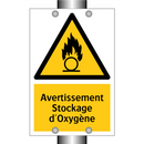 Avertissement Stockage d'Oxygène
