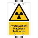 Avertissement Matériaux Radioactifs