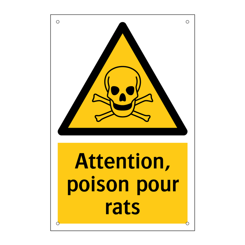 Attention, poison pour rats