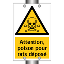 Attention, poison pour rats déposé