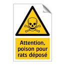 Attention, poison pour rats déposé