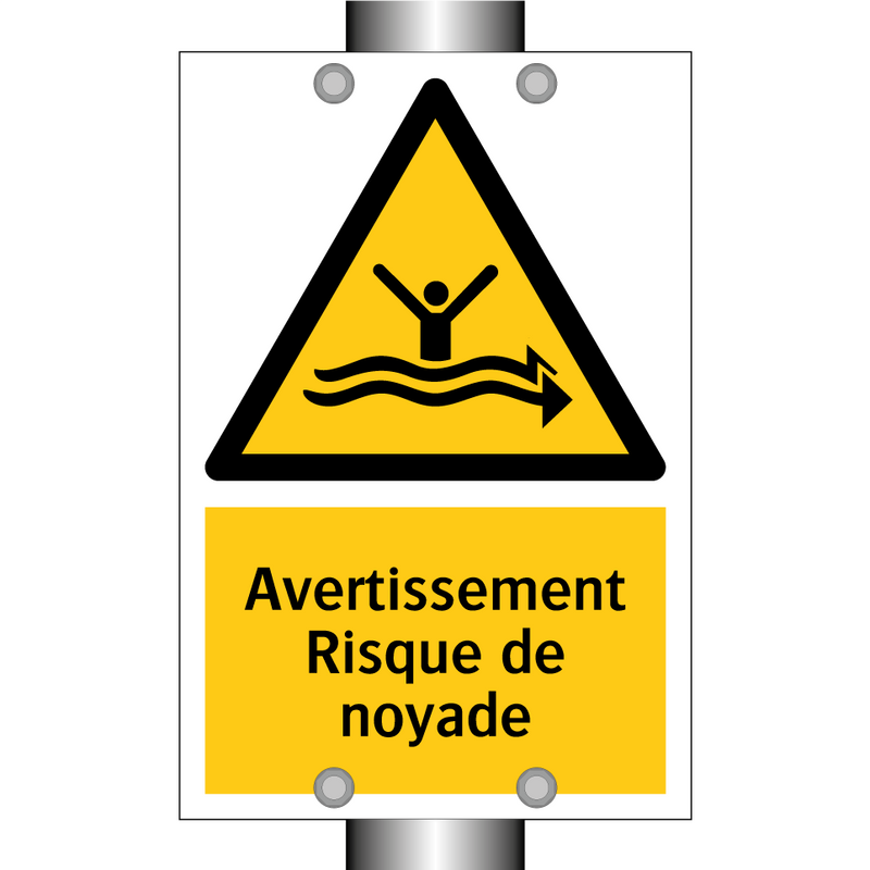 Avertissement Risque de noyade