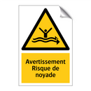 Avertissement Risque de noyade