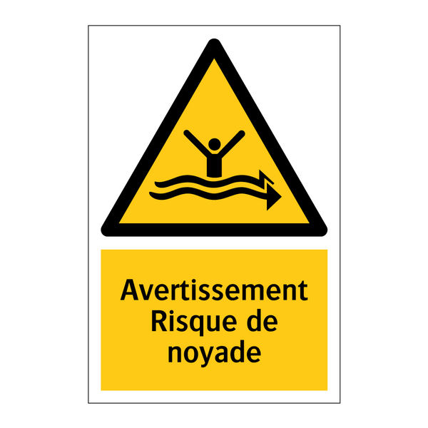Avertissement Risque de noyade