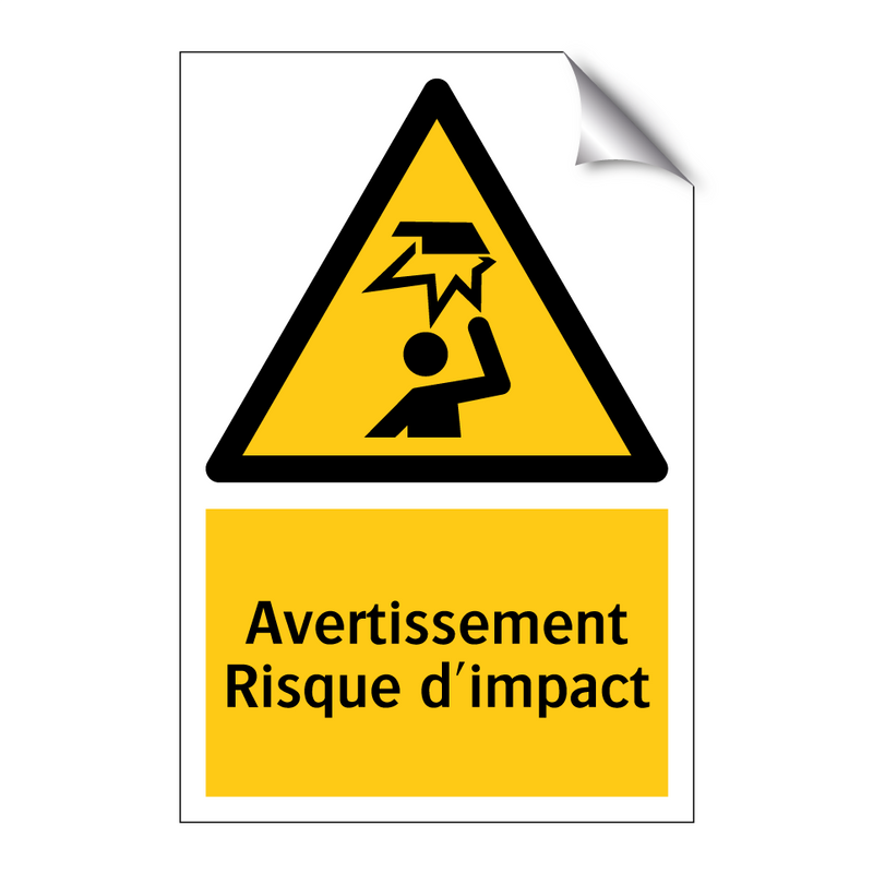 Avertissement Risque d'impact