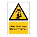Avertissement Risque d'impact