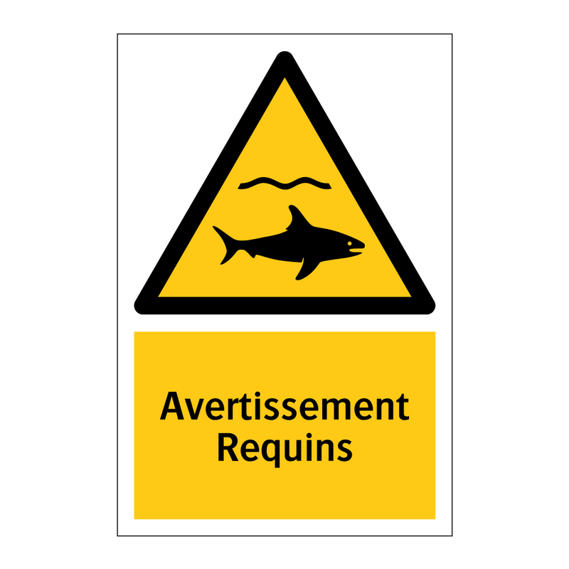 Avertissement Requins