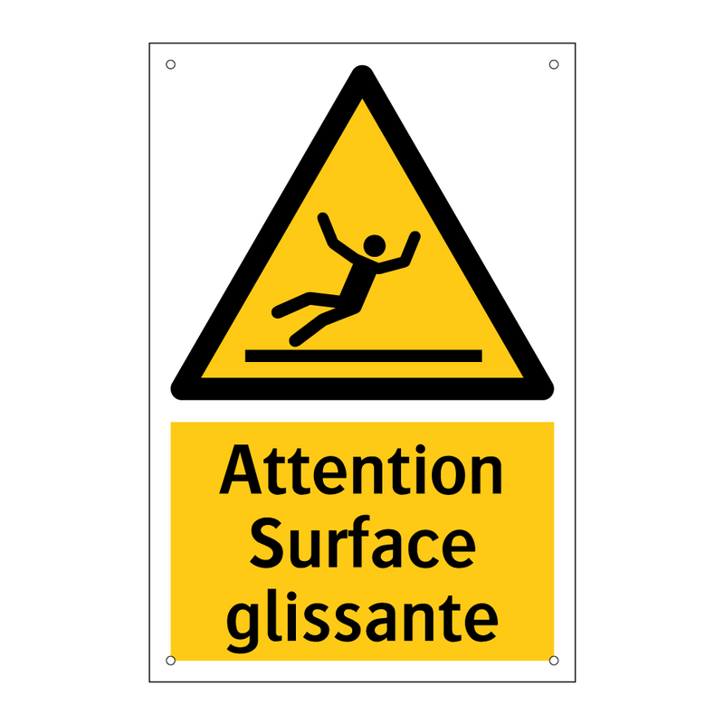 Attention Surface glissante