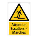 Attention Escaliers / Marches