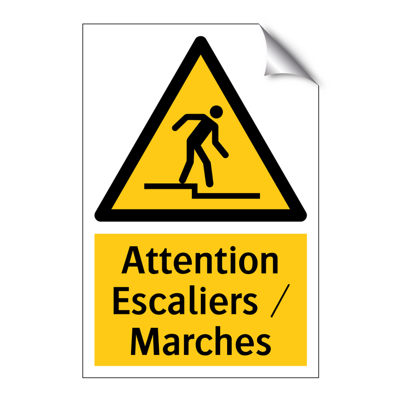 Attention Escaliers / Marches