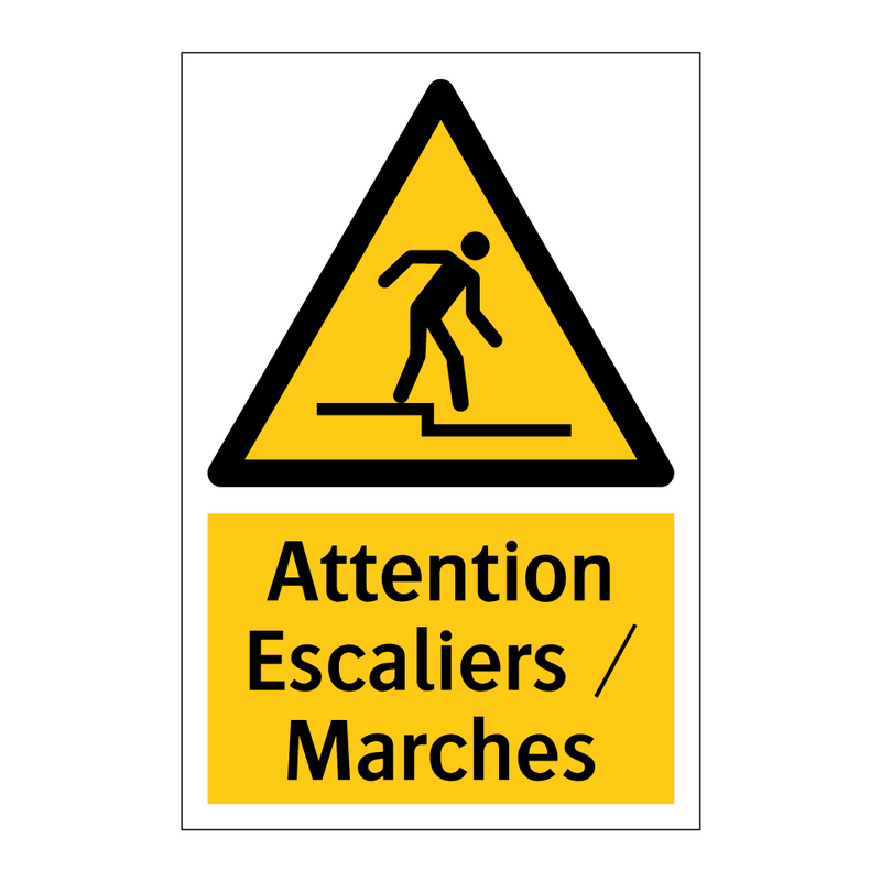 Attention Escaliers / Marches