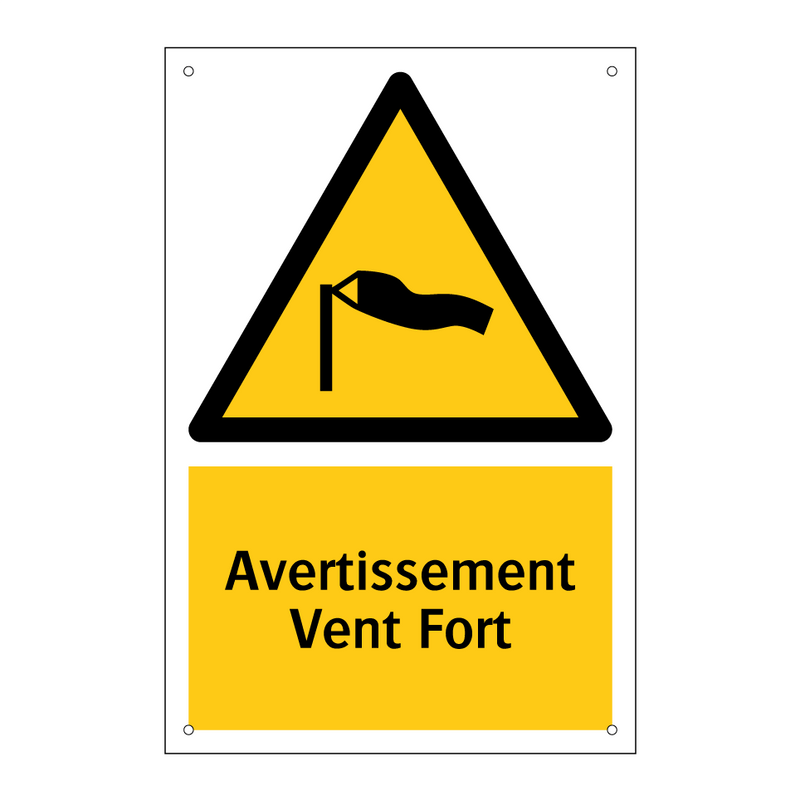 Avertissement Vent Fort